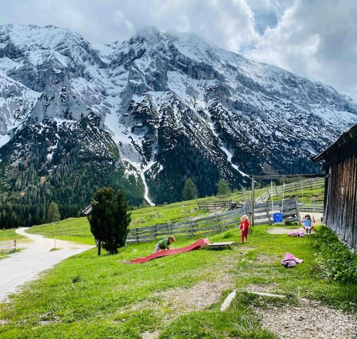 Haemmermoosalm Otel Leutasch Dış mekan fotoğraf