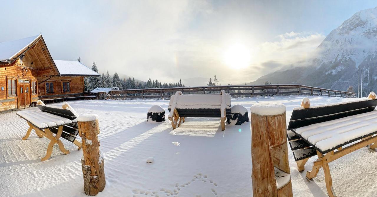 Haemmermoosalm Otel Leutasch Dış mekan fotoğraf