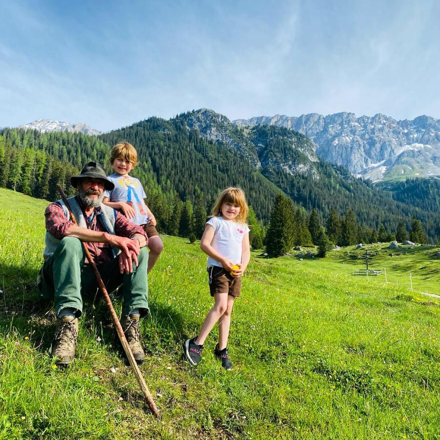 Haemmermoosalm Otel Leutasch Dış mekan fotoğraf