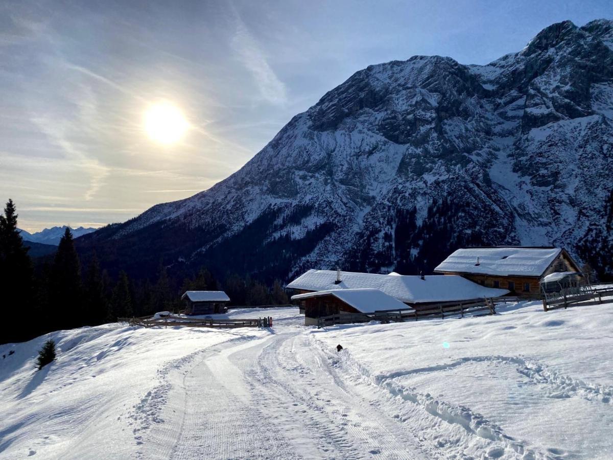 Haemmermoosalm Otel Leutasch Dış mekan fotoğraf